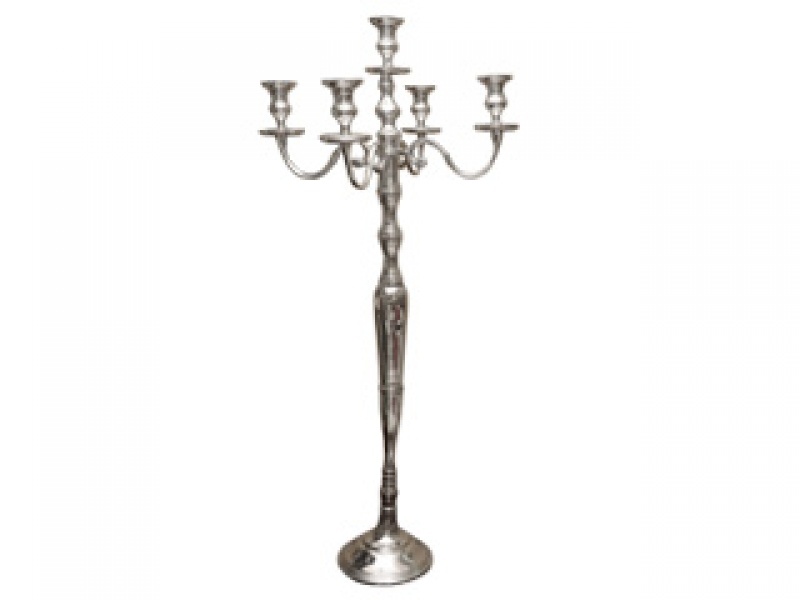 CANDELABRO VINTAGE JALISCO 5 LUCES ALTO CANDELABROS DE PEWTER